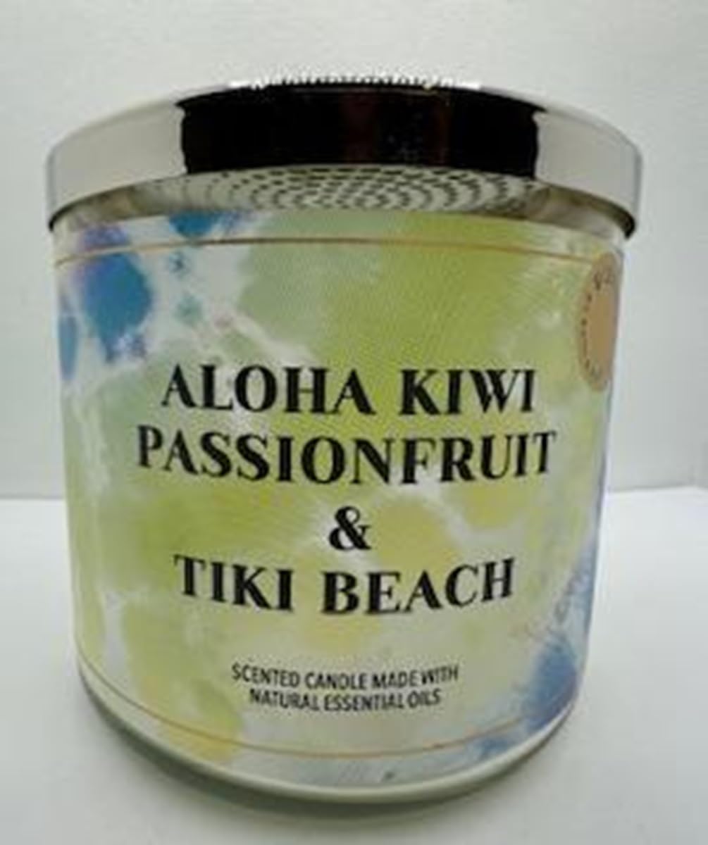 Amazon.com: Aloha Kiwi Passionfruit & Tiki Beach (Blends) 3 Wick