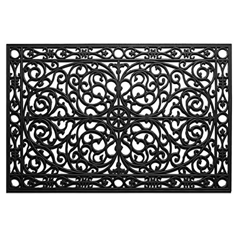 Calloway Mills 900222436 Gatsby Rubber Doormat 2\' x 3\' - Thumbnail 5