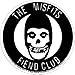 The Misfits - Round Fiend Club Logo - Sticker / Decal (Misfits Fiend Club)
