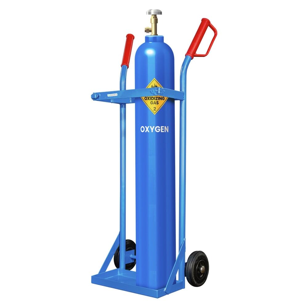 HEMMDAL Gasflaschenkarre für 2 Flaschen à 10 Liter und 100 mm Durchmesser