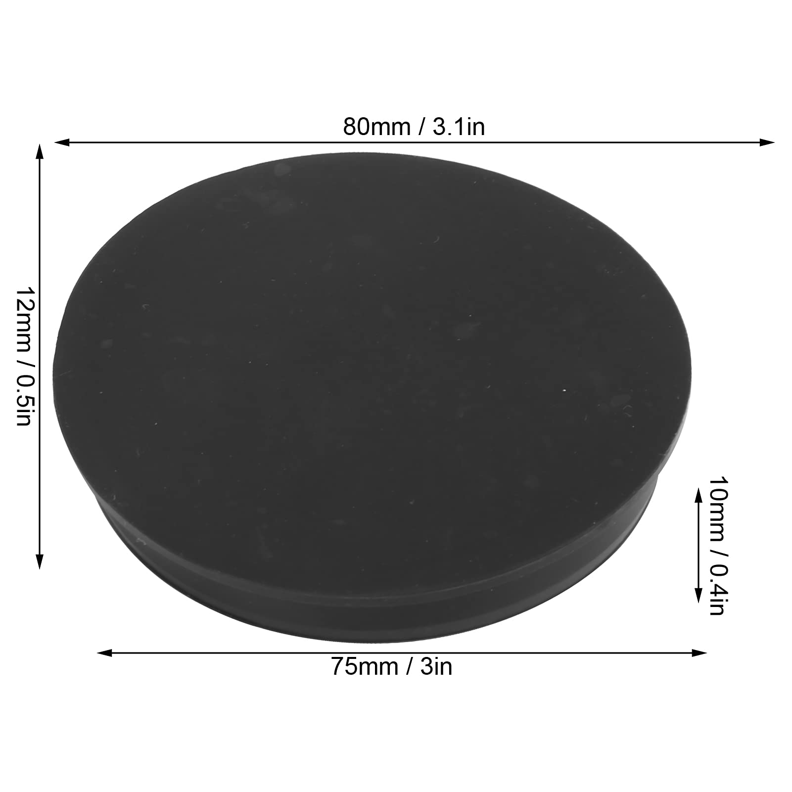 Couvercle Inférieur De Tambour à Langue, Couverture En Caoutchouc Pour