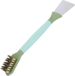 Groove Cleaning Brush Dual Head with Scraper for Crevices