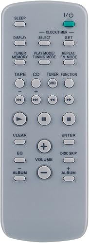 Miniatura 3 de RM-SC3 RMSC3 Reemplazo de control remoto para sistema estéreo Sony CMT-CPX22 CMT-GPX6 CMT-CP555 MHC-GX450 CMT-HPX9 LBT-ZX9 CMT-NE5 HCD-CP555