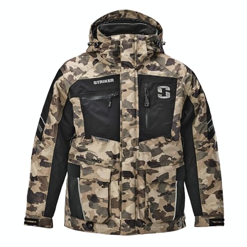 Striker Men’s Climate 3-in-1 Insulated, Waterproof Ice Fishing...