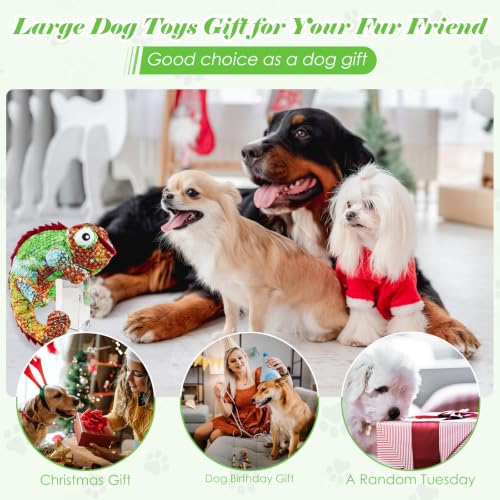 Image of Fuufome Squeaky Plush Dog Toys for Small, Medium, Large Breeds