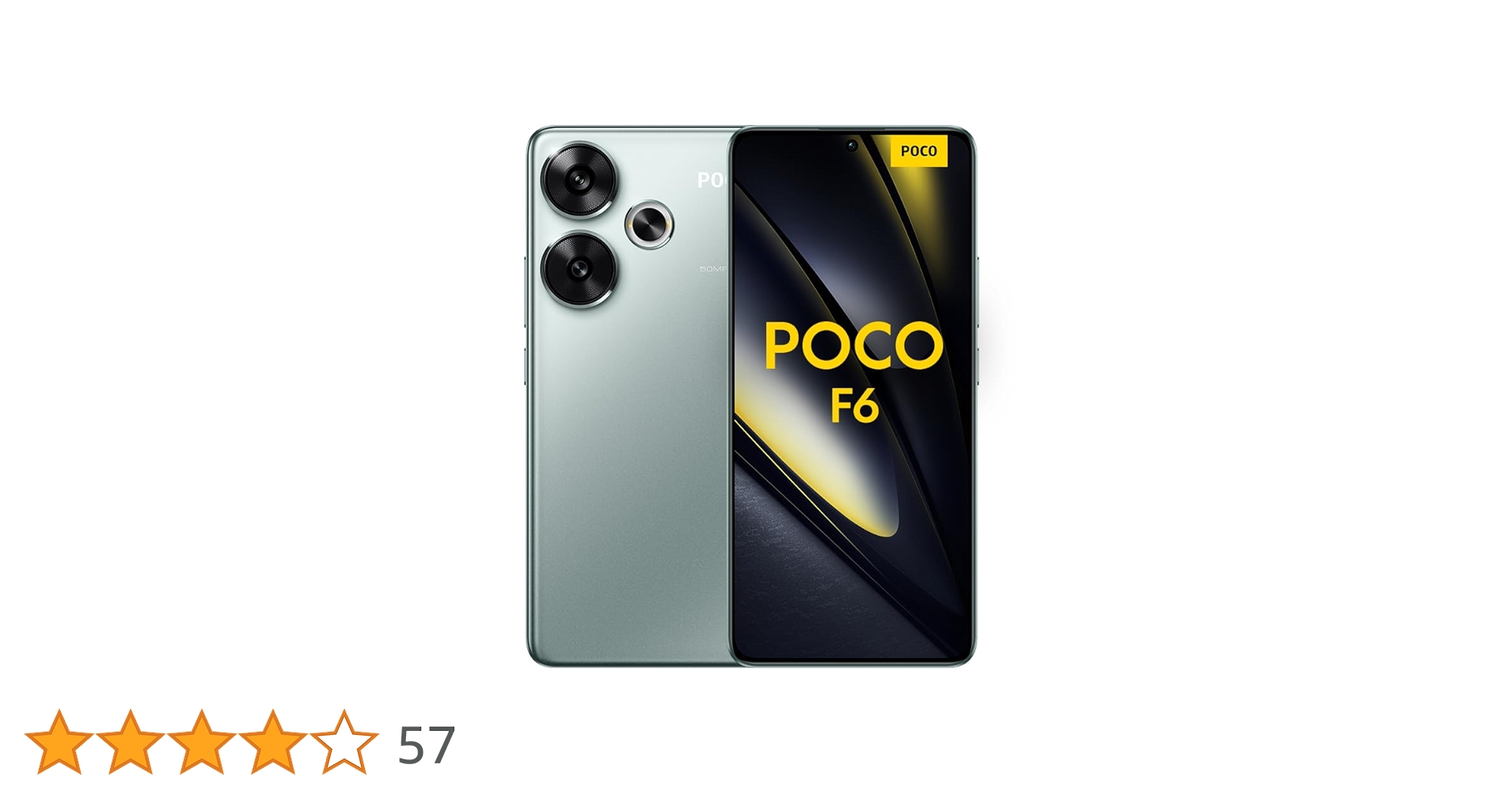 POCO F6 Green-Smartphone 8+256GB Snapdragon® 8s Gen 3, 120Hz