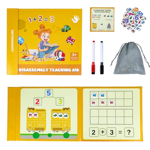 Magnetic Math Games for Addition & Subtraction Math Manipulatives Educational Toys Montessori Math for Kindergarten Learning Activities