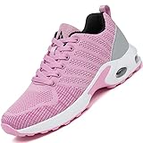 Mishansha Sportschuhe Damen Air Straßenlaufschuhe Frauen Dämpfung Laufschuhe Leichtes Bequem...