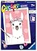 Ravensburger CreArt No Drama Llama Paint by Numbers Kit for Kids - Painting Arts and Crafts for Ages 7 and Up