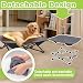 NAIZY Hundebett Erhöhtes Katzenbett 68x68x21 cm, S Größe Faltbar Hundeliege Atmungsaktivem Polyester Haustierbett abnehmbar waschbar Haustierliege, für Indoor-Outdoor