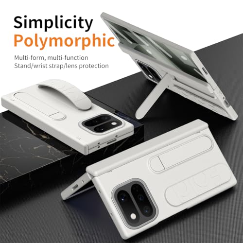 Coque Pixel 11 Pro Fold antichoc intégrale blanche résolvant les risques de chute