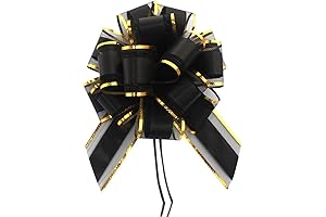 Black and Gold Luxury Bow