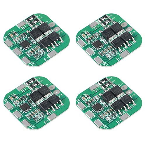 4Pcs 4S 14.8V/16.8V BMS 18 650 Lith ium Battery Protection Board Charger Protection Module with...