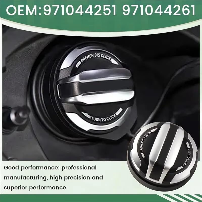 Tappo Ricambio Serbatoi 2X Tappo Carburante Per Auto Coperchio Serbatoio Olio 971044251 971044261 Per Boxster Per Cayman 981 2013-2016