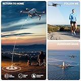 HANNVIW H220 GPS Drones with Camera for Adults 4K, Under 250g, Professional Video Transmission Drone, RC Quadcopter with Brushless Motor, Auto Return Home, Follow Me,for Beginner - Image 5