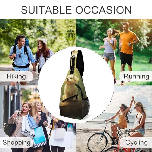 Mochila bandolera deportiva para viaje y senderismo miniatura 6