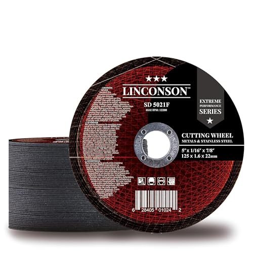 LINCONSON 5 Inch Cut Off Wheel 50 Pack (SD 5021F)