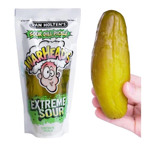 Van Holten's Sour Dill WarHeads Extreme Sour Pickle 1 ea