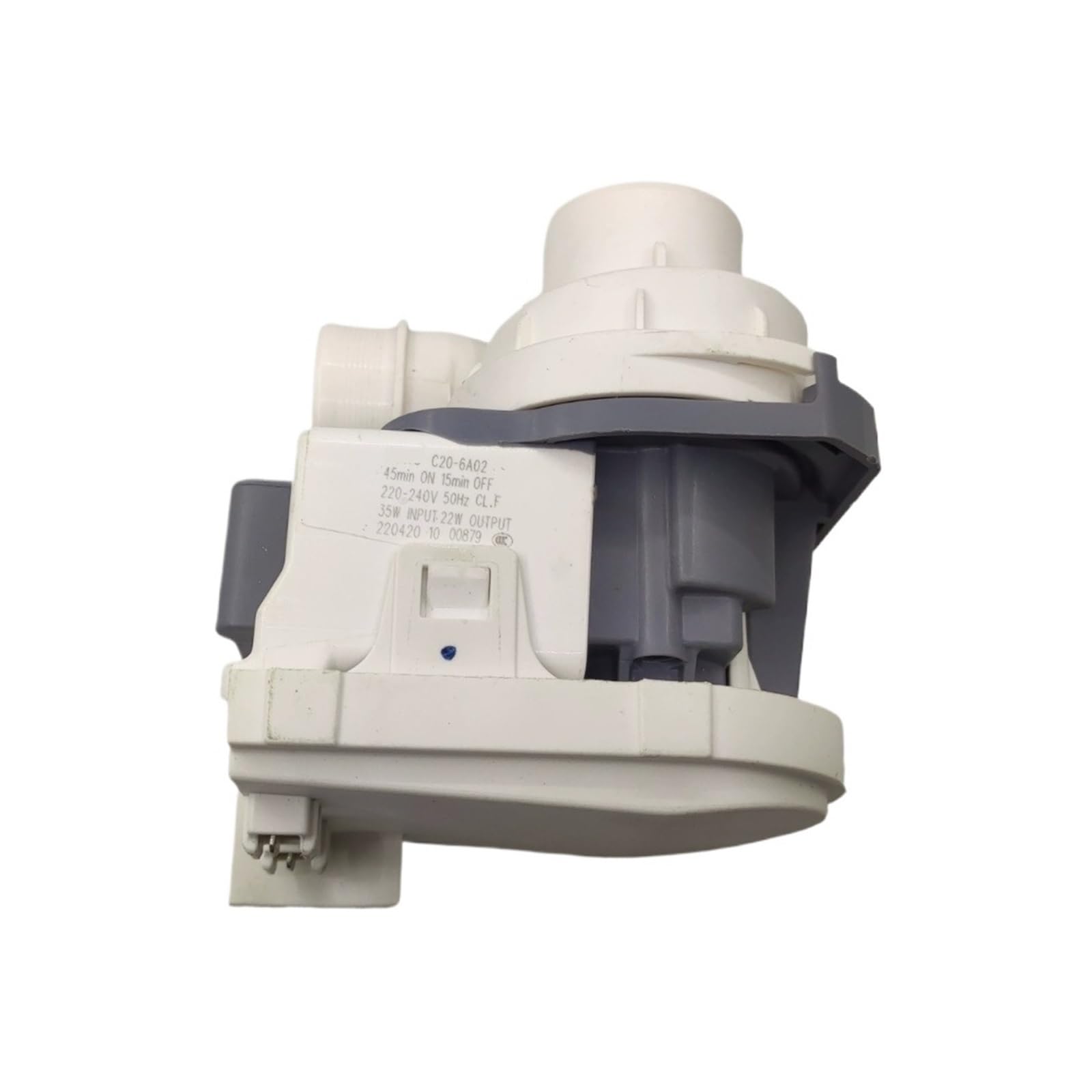 Dishwasher Drain Pump Motor, Compatible For Midea, C20-6A02 35W 220-240V 50Hz Dishwasher Parts