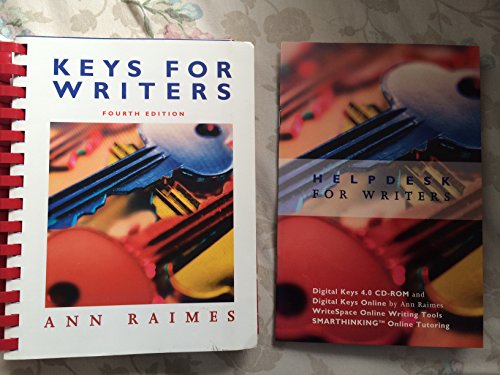 Keys for Writers, 4th Ed + Smarthinking