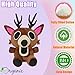 TQJOUJOU 99-Nights in The Forest Plush, 15in 99Nights Deer Monster Plushie Toys, Collectible Stuffed Animals Doll for Game Fans (Multiyellow)