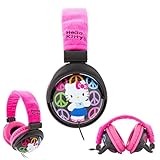 mega-35009-pnk Hello Kitty 35009 plegable felpa diadema Auriculares – Rosa Electronics accesorios