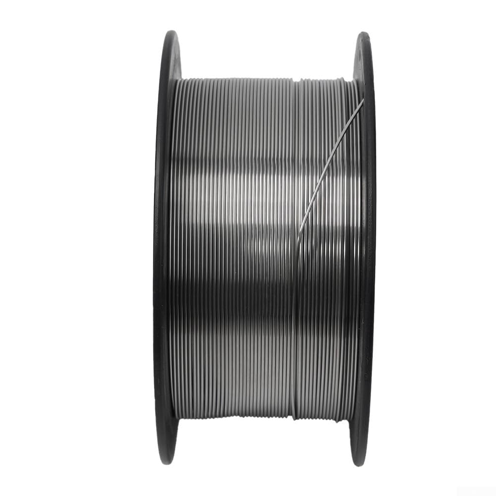 Filo MIG in acciaio inossidabile,Filo MIG senza gas Flux Nucleo,ER316L Acciaio MIG Filo per saldatura 1Kg Bobina 0,030" (0,8 mm)