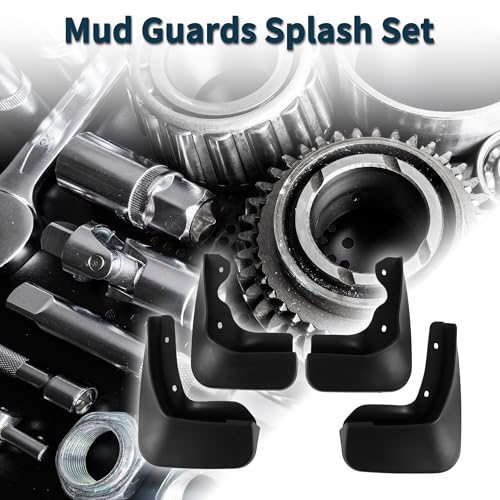 Image of Mud Flaps Splash Guards for Volkswagen Jetta 2012-2013 W /Mount Accessories Mud Guards Front and Rear 1 Set
