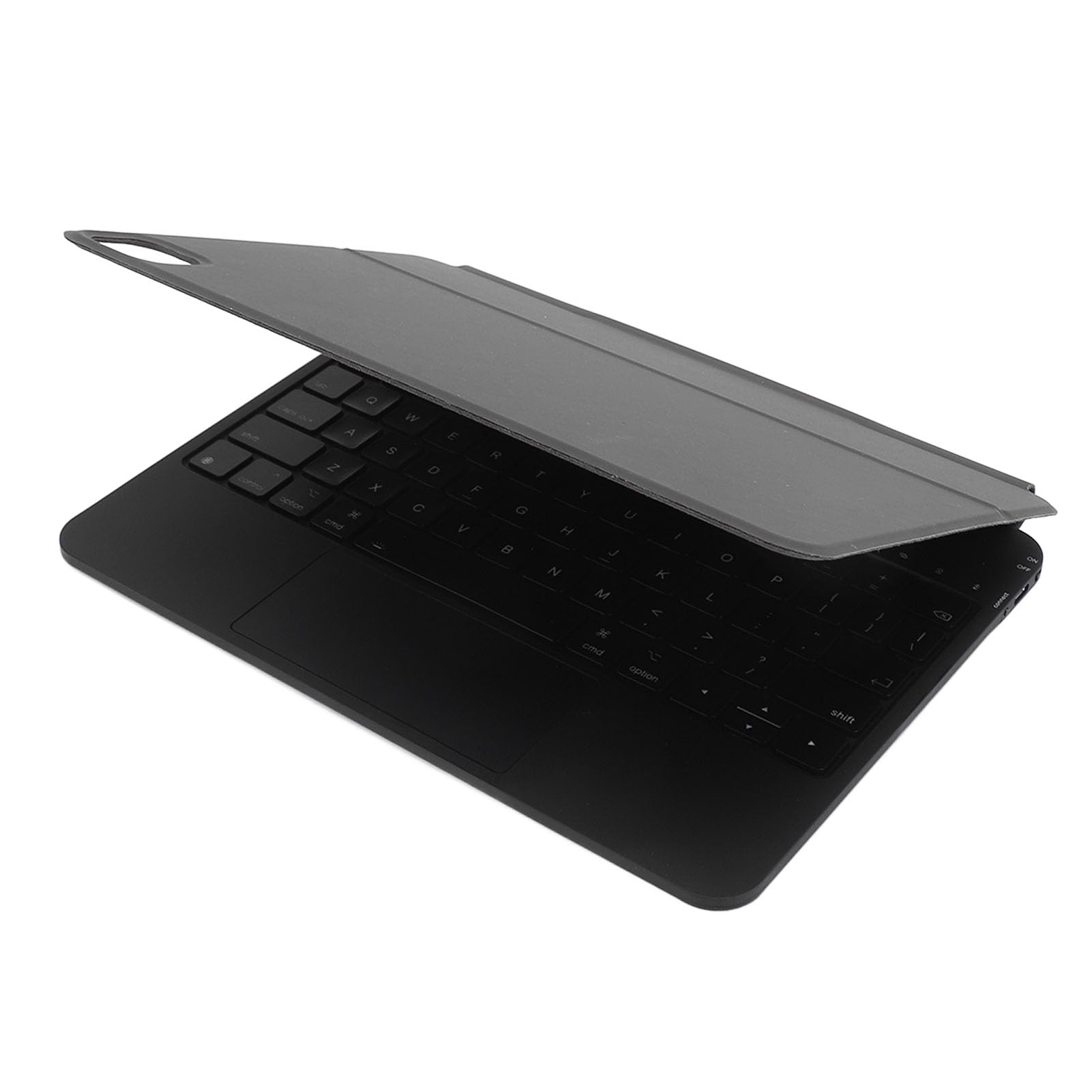 Jectse Cover Magnetica per Tastiera, Trackpad Multi Touch Supporto Galleggiante Regolabile Custodia Protettiva per Tastiera Cordless Compatibile per il 2020 (BLACK)