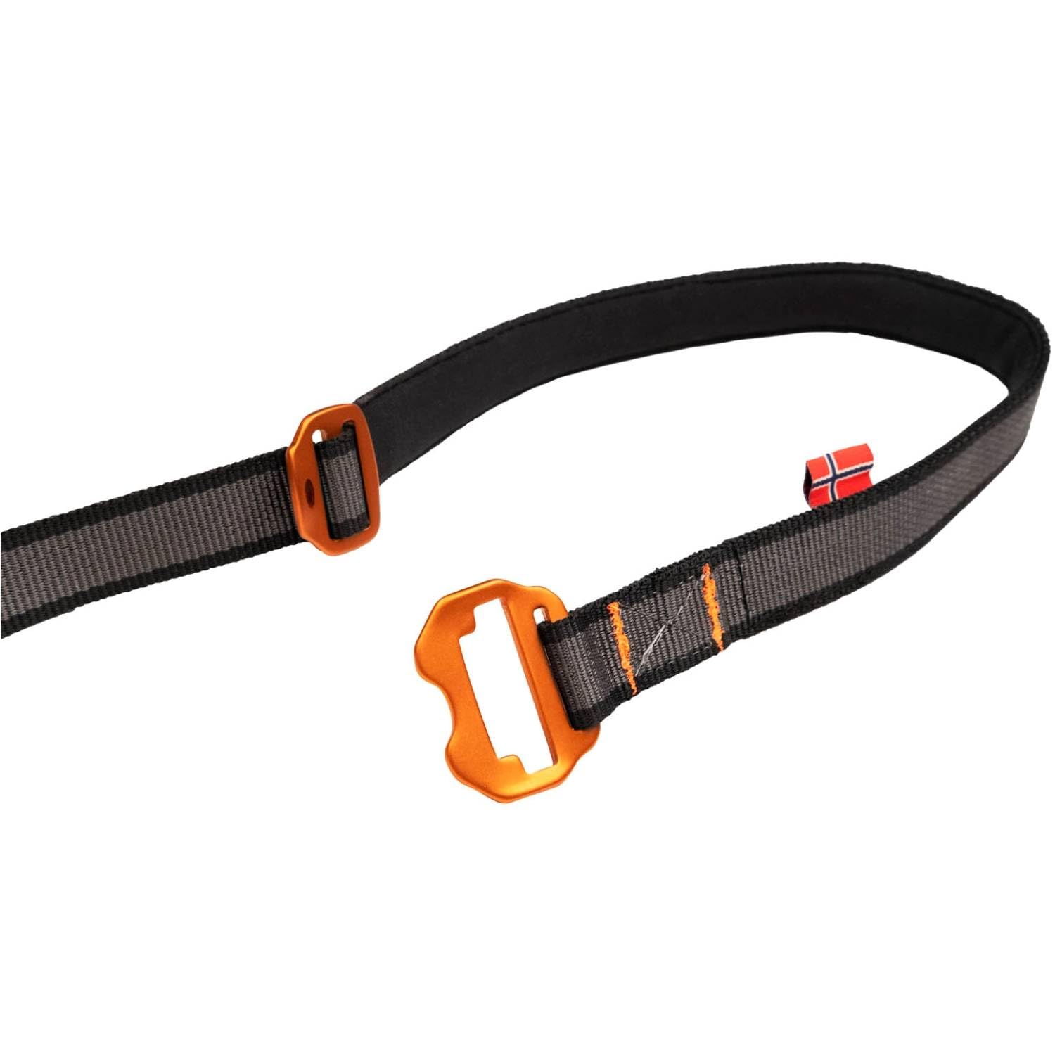 Non-stop dogwear Touring Bungee - Correa ajustable, color negro, 23 mm