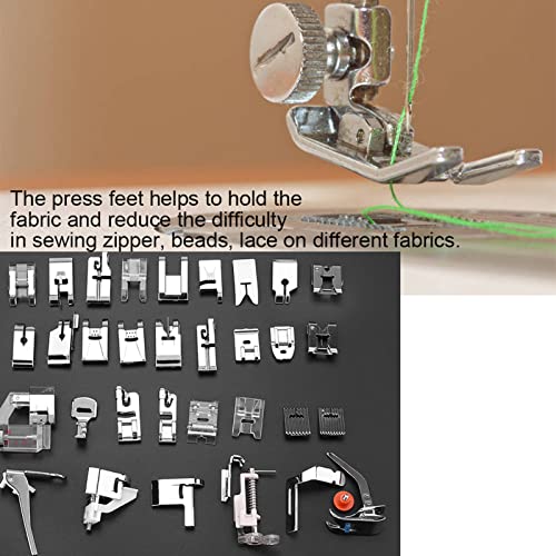 Kit de 32 pies para máquina de coser multifuncional miniatura 3