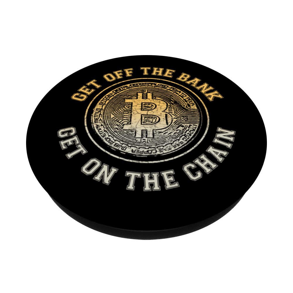 Amazon.com: Bitcoin BTC Bank Run Bank Collapse Crypto HODL Blockchain  PopSockets Swappable PopGrip : Cell Phones & Accessories