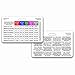 Pediatric Vital Signs & Developmental Milestones Horizontal Badge ID Card Pocket Reference Guide