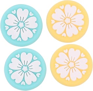 KICHOUSE Capa De Proteção Para Joystick Verde Com 4 Unidades Capa De Botão De Aderência De Joystick Botão De Aderência De Joystick Capa Protetora De Botão De Alça De Capa De Botão De