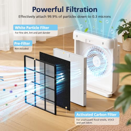 Image of 4 Pack Airmega AP-1512HH Filter Replacement for Coway Air Purifier
