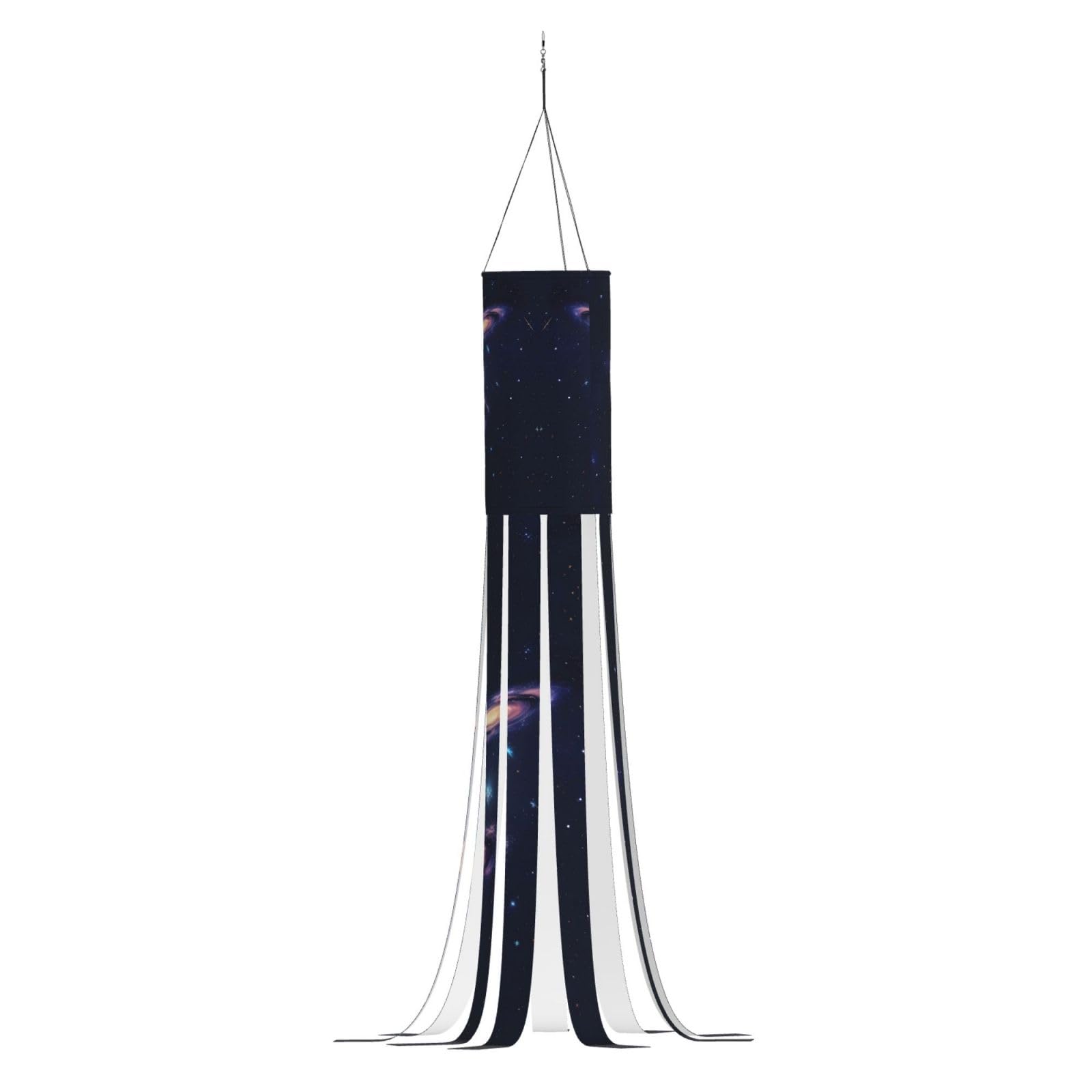 Solpex 2 Pezzi Calze A Vento Fantasma Di Halloween Con Luci LED – Decorazioni Spaventose Per Esterni E Giardino - 3