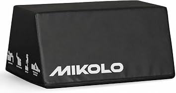 Mikolo Hip Thrust Bench, Hip Thrust Machine at Home for Glute Bridge, Multi-Functional Hip Thrust Box with Non-Slip, Glute Workout Equipment, 700LB Load Capacity, Core & Ab Strength Training