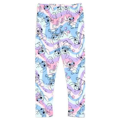 Disney Lilo & Stitch Little Girls T-Shirt and Leggings Outfit Set Blue 4 - image 4