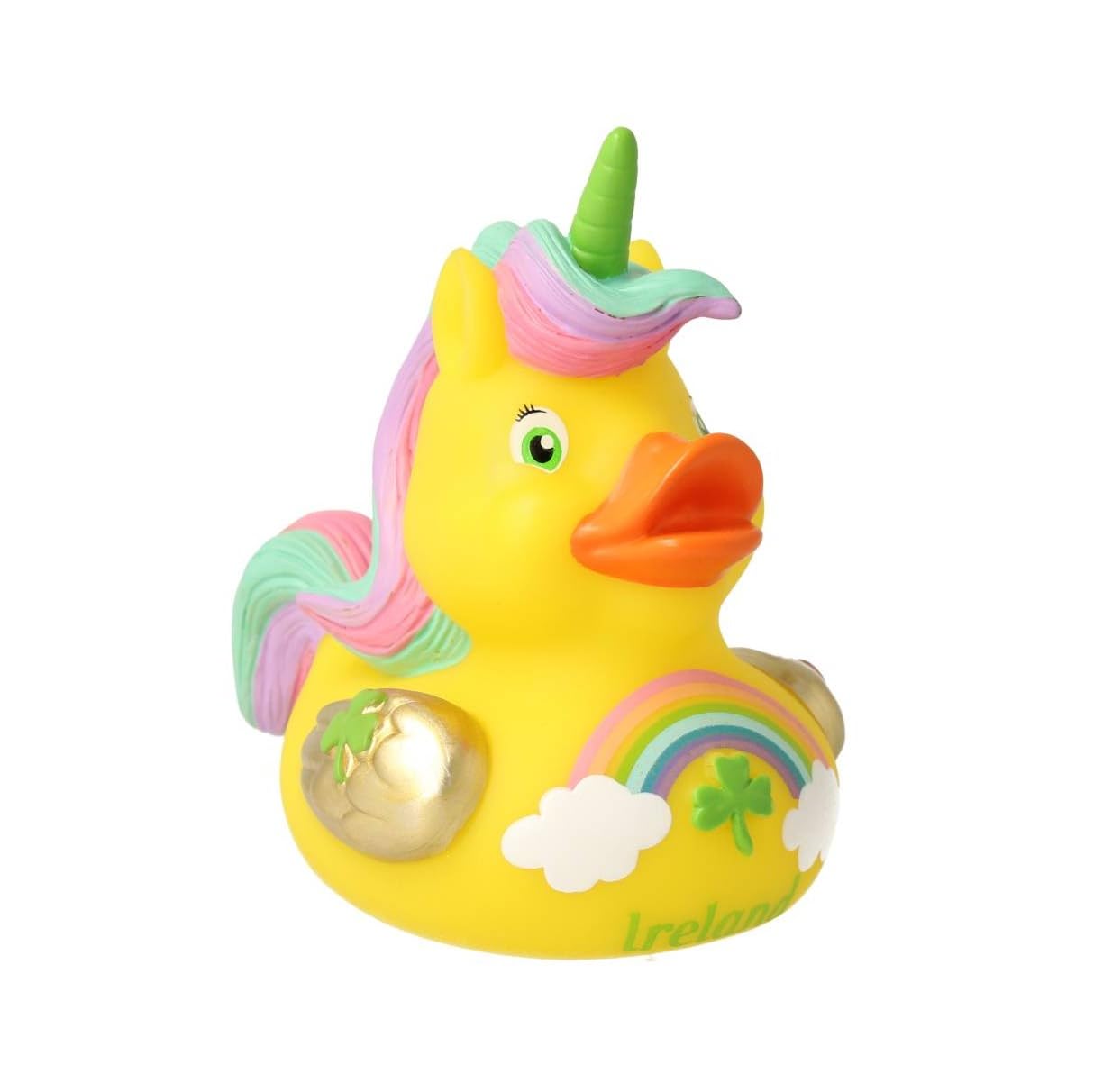 Irish Unicorn Rubber Duck