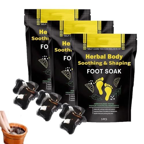 IFFANY Fulvic Soak Detox Parasitenbad Kräuter-Detox Shaping Reinigende Fußbadperlen Körper-Detox-Fußbadperlen Entspannen Sie Ihren Körper