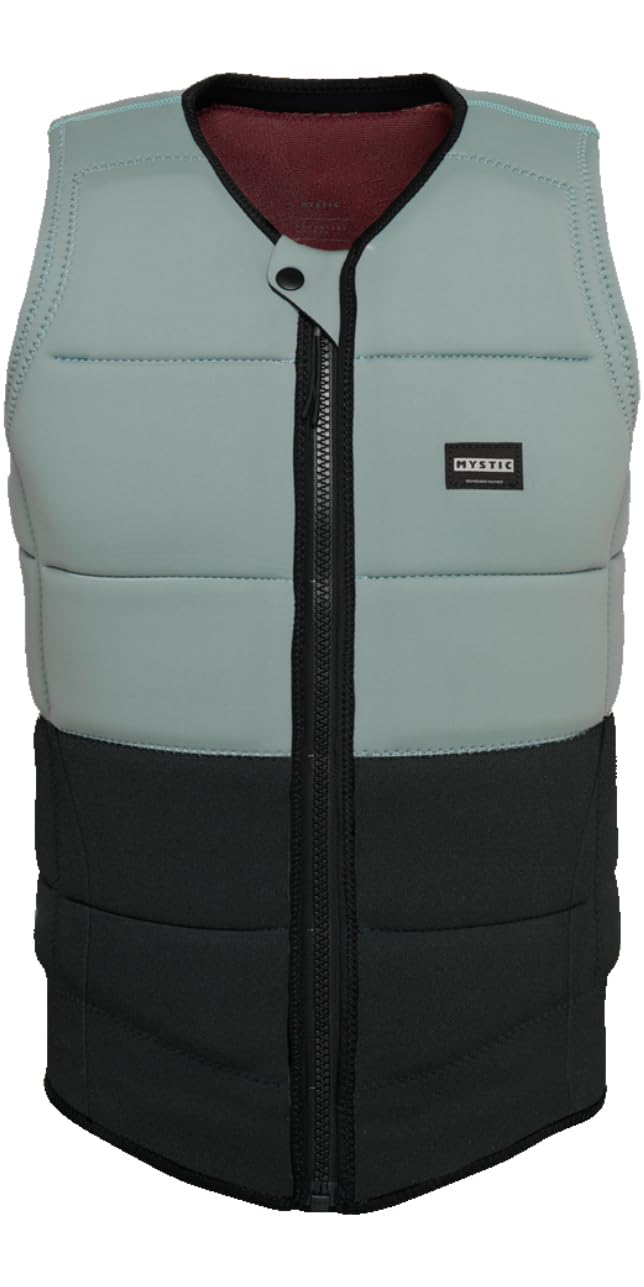 Mystic 2026 Mens Renegade Front Zip Wake Impact Vest - Tidal Blue
