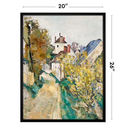 Image of Americanflat 20x26 Picture Frame with Polished Plexiglass - Streamline Collection - Thin Border Picture Frame for Wall Display - Hanging Hardware Included - Black