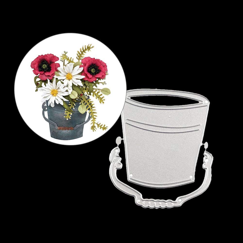 Blumen Stanzschablonen Set - Dünne Metall-Stanzformen Für Karten, Scrapbooking & Bastelprojekte, 9,7x6,4cm