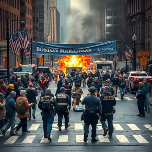 『Atentado con bombas en el maratón de Boston』のカバーアート