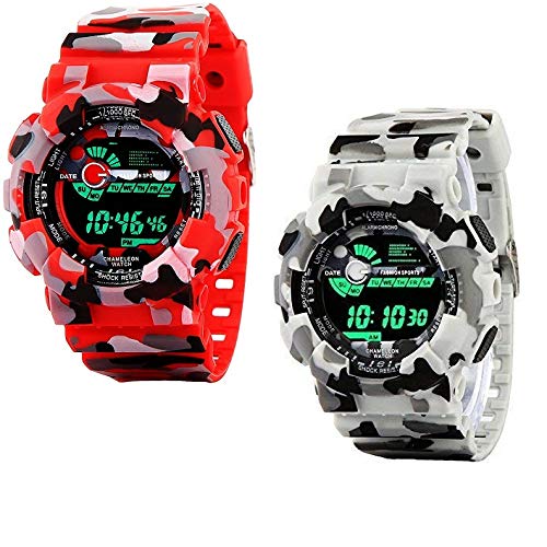 Emartos Digital Mens & Boys Watch (Black Dial) (Pack of 2) (B07X7P4NHW) Amazon Price History, Amazon Price Tracker