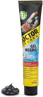 Gel de Massagem Doctor Pauher, Ortho Pauher, Preto, 125 g