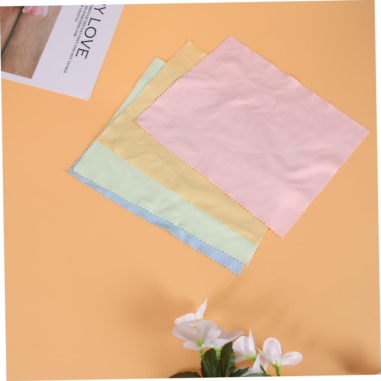 FOMIYES 10 Pack Screen Cleaning Cloths Phone Tablet LCD Optics - Dust Smudge Removal