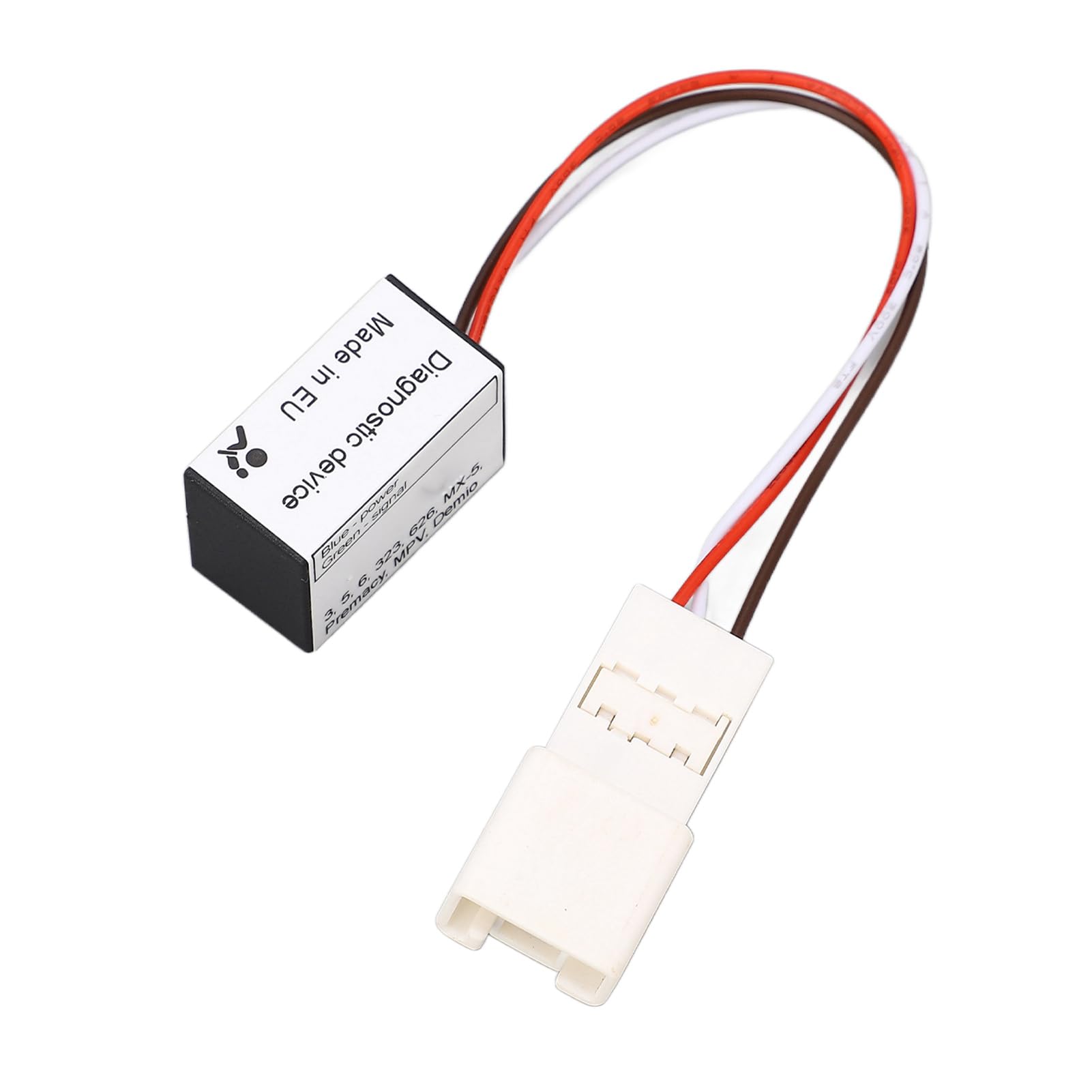 Walmeck SRS-Emulator, Sitzbelegungssensor-Diagnoseemulator, Sitzbelegungsmatten-Sensorsimulator für 323 626 Demio MX-5 Miata, Ersatz durch ABS-System, Sicherheitsschutz
