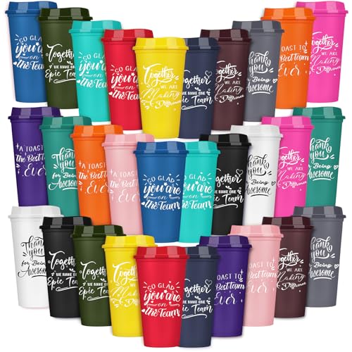 Pickmesh 30 Pcs Disposable Thank You Cup