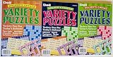 Set of 3 Penny Press Dell Solver's Choice Variety Puzzles Volume 57, 58, and 59